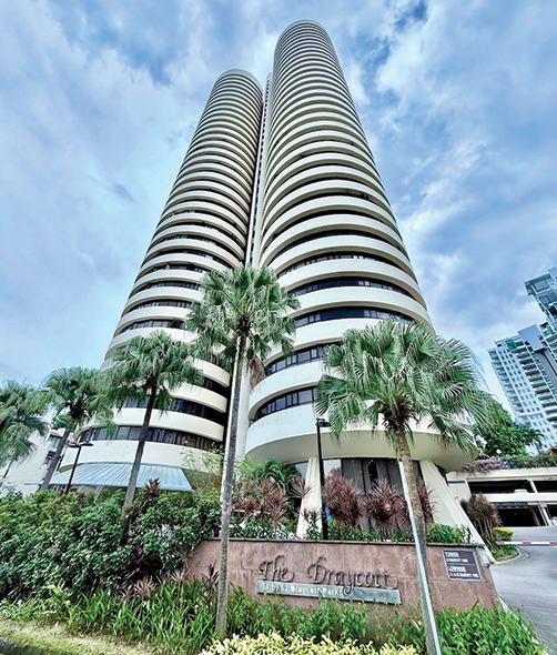 The Draycott condo at Draycott Park District 10 Singapore