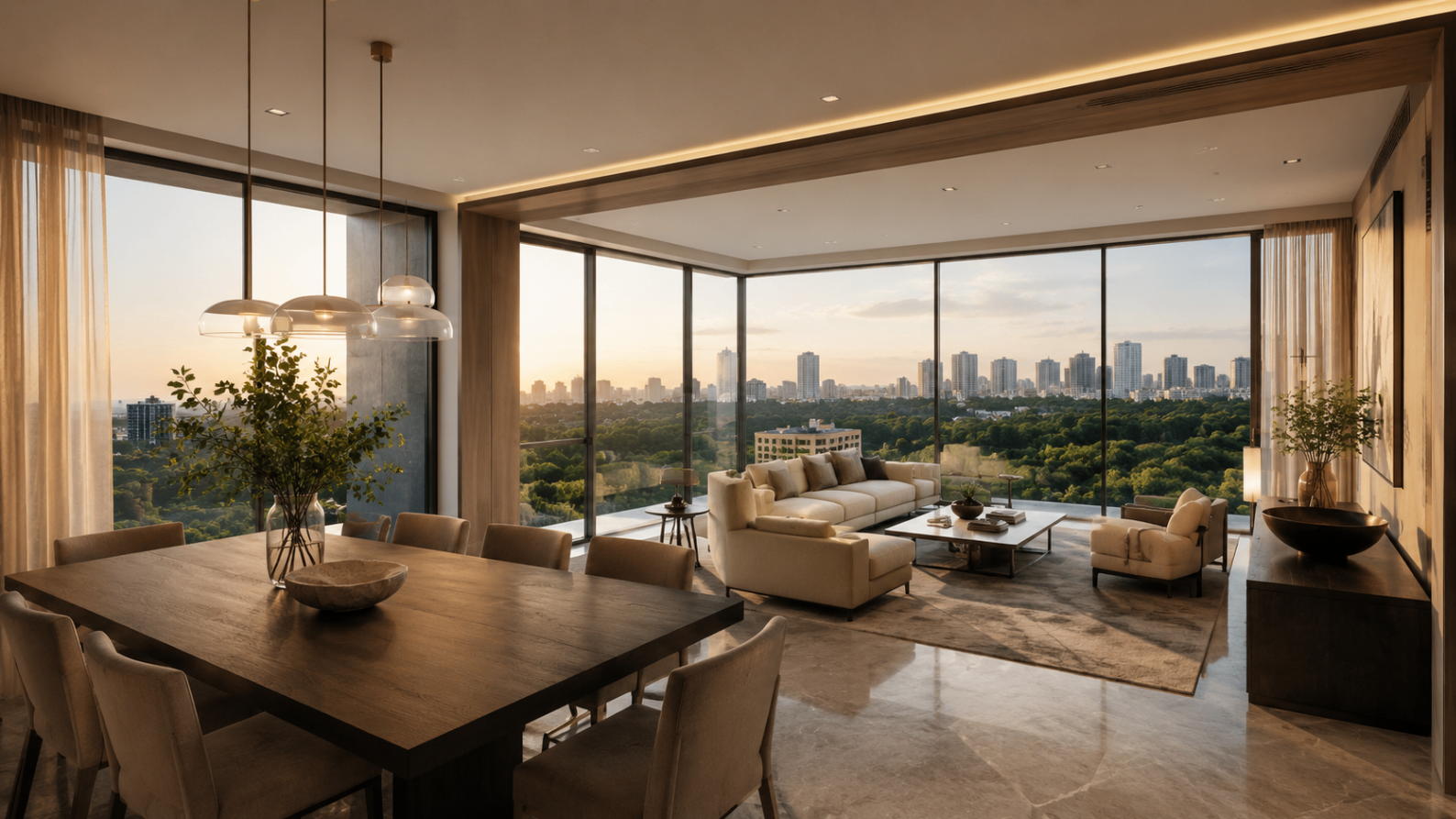 The Draycott penthouse collection — top-floor freehold residences in District 10 Singapore