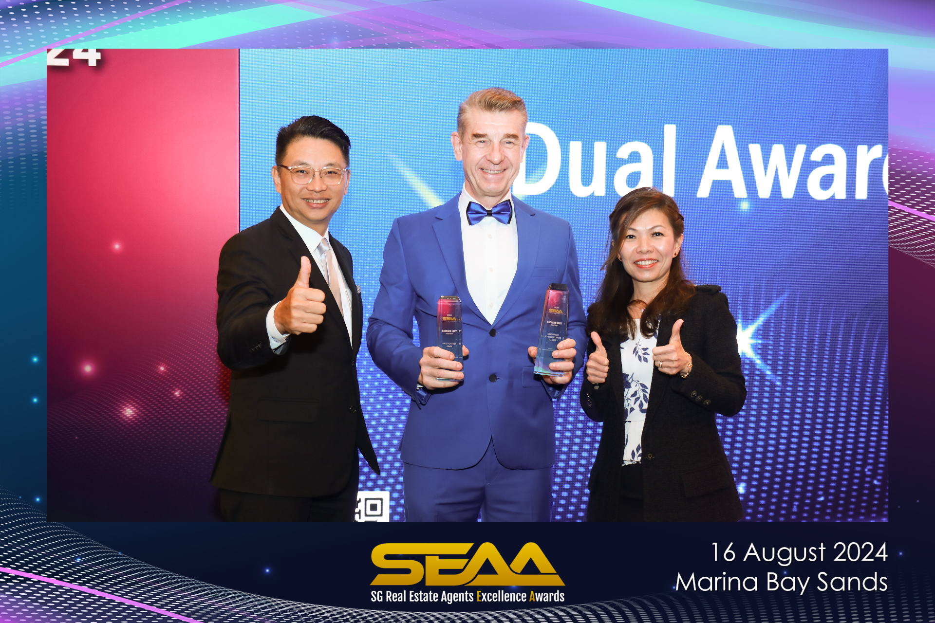 Richard Jany with Dual Award at SEAA 2024