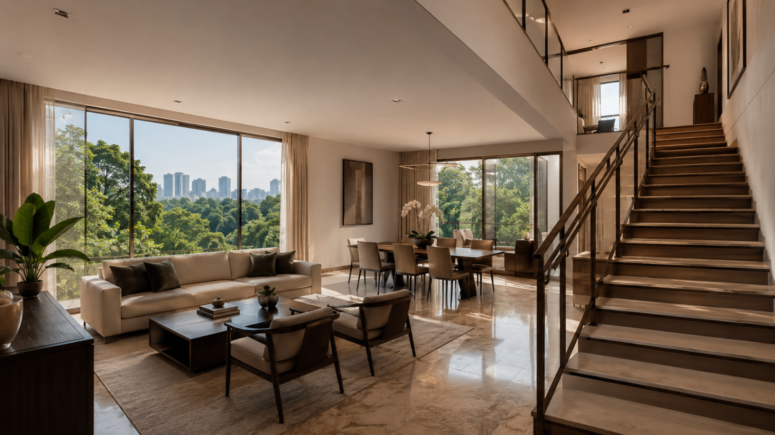 The Draycott Maisonette Unit 40A — freehold duplex apartment in District 10 Singapore
